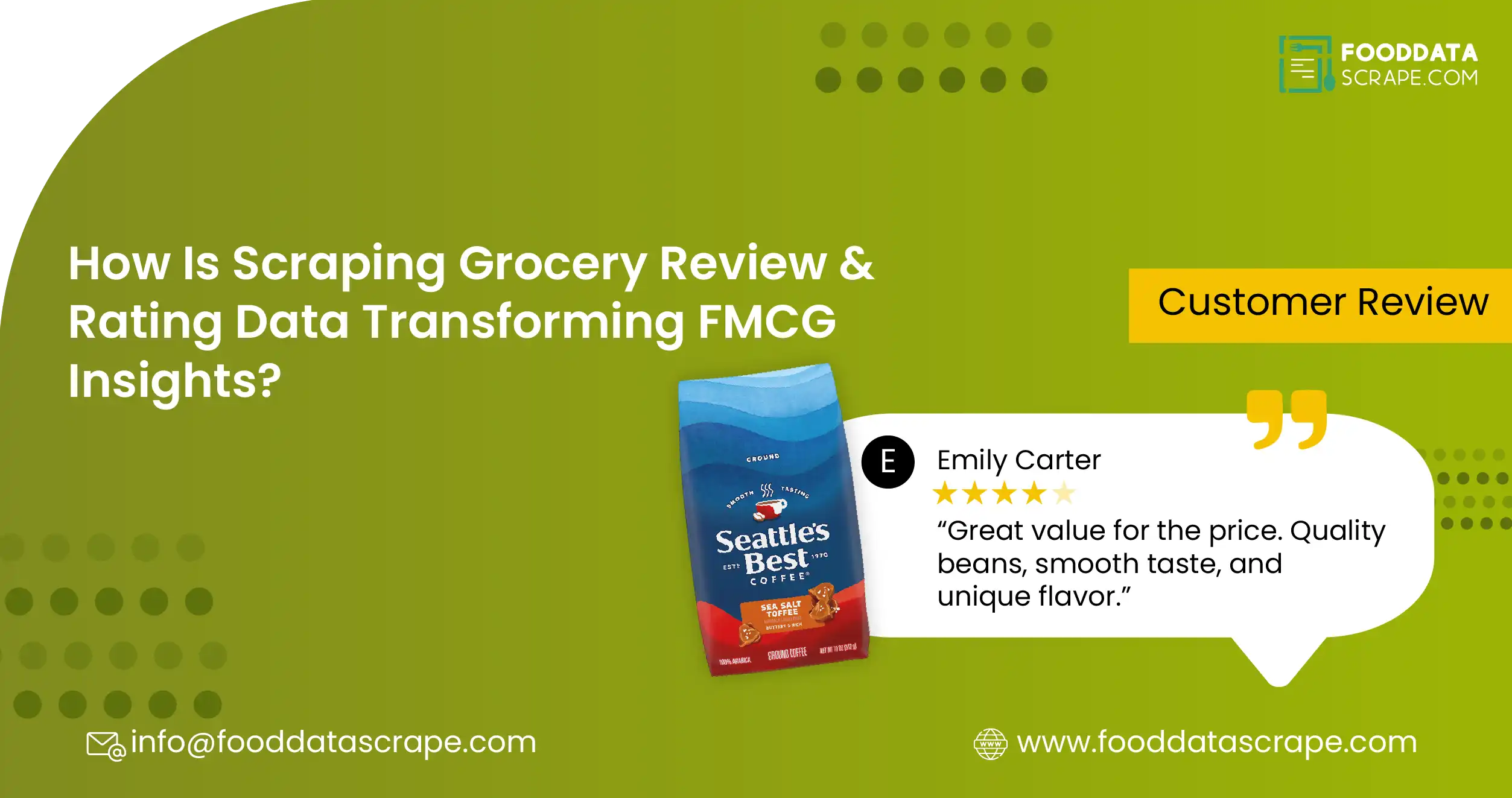 How Is Scraping Grocery Review & Rating Data Transforming FMCG Insights?